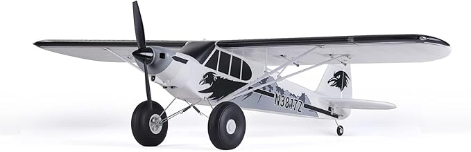 Fms Rc Planes for Adults Remote Control Airplane 1300MM (52) Piper PA-18 Super CUB with Reflex V3 6 Channel Hobby Rc Airplanes for Beginners PNP