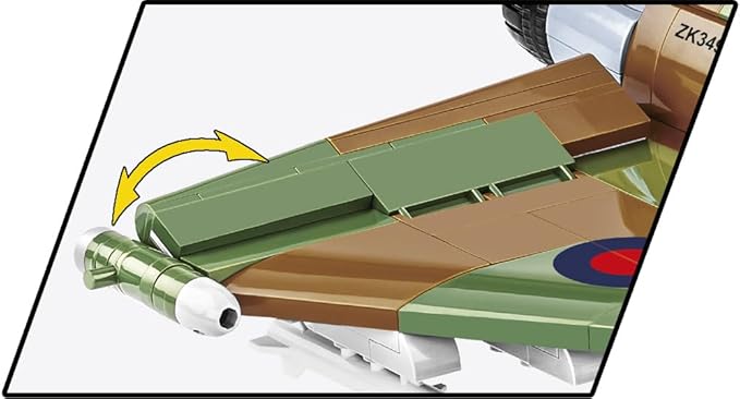 COBI Armed Forces Eurofighter Typhoon FGR4 Aircraft Building Set 576 Pieces