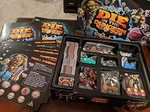 Giga Mech Games DIE in The Dungeon! A Solo Game of DIE-namic Dungeon CrawlingWhere You are The Dungeon Monster!