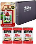 Houston Astros 2009 Topps MLB Team Set with 3 Ring Binder and 3 Topps Packs