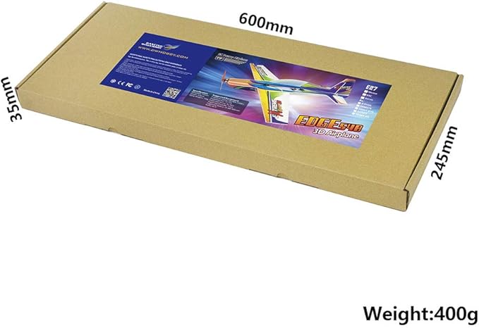 Viloga RC Plane Kit PP Foam Airplane 710mm Wingspan Xtreme Sports Airplane Model Kit to Build DIY 3D Aerobatic Airplane for Adults Outdoor Fly (KIT Only Not Including TX&ampRX and Power System)