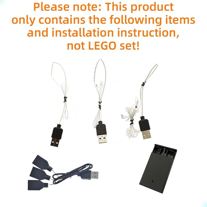 LED Light Kit (Gesture Control) Compatible with Lego Ideas Fender Stratocaster - Lighting Set for Ideas 21329 Building Model (Model Set Not Included)
