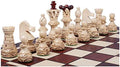 Wooden Chess Pieces Embassy- Felted Weighted Nice Looking - Chessmen ONLY