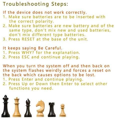 iCore Electronic Chess Set Pro Black : Voice Guide 30 Levels 100 Teaching Exercises Learning Mode for All Ages