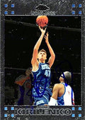 Sports Memorabilia Autograph Warehouse 270004 Andrei Kirilenko Autographed Basketball Card - Utah Jazz 2008 Topps Chrome - No. 47