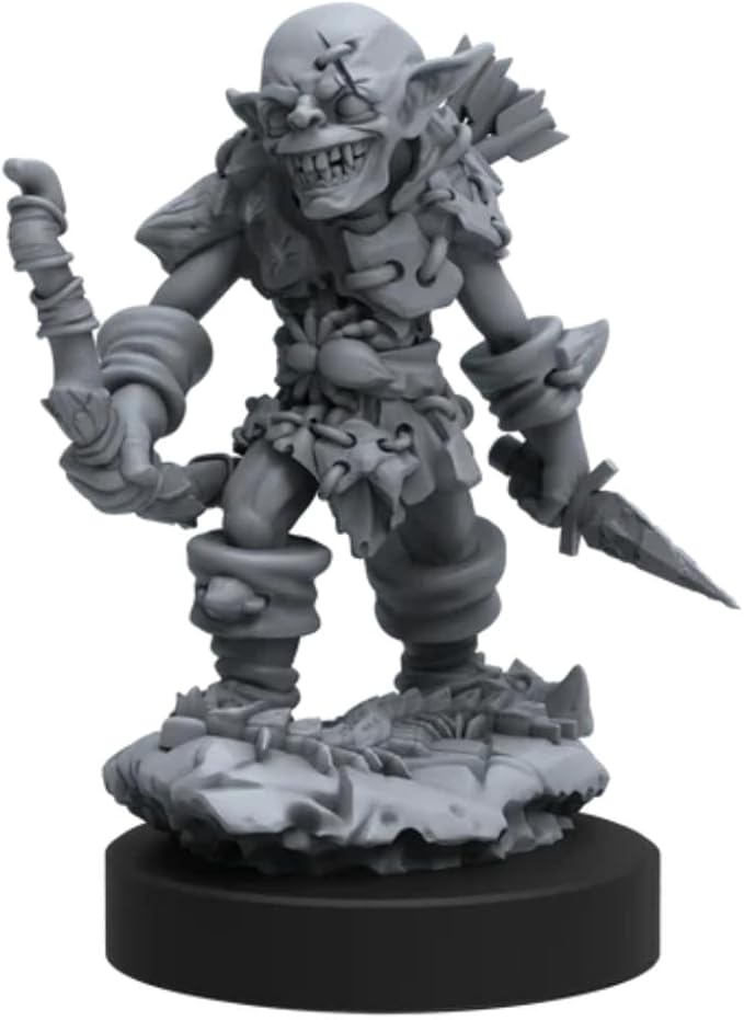Epic Encounters: Labyrinth of The Goblin Tsar – 20 Unpainted Miniatures by Steamforged Games – Compatible with DND Dungeons and Dragons and Other Tabletop RPG TTRPG Games