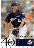 Sports Memorabilia Autograph Warehouse 249328 Clay Condrey Autographed Baseball Card - San Diego Padres FT 2003 Upper Deck Fortyman - No. 643