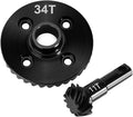 Steel 11T 34T Differential Gear Diff Gear Reduction Gear RC Parts for TRAXXAS TRX4 TRX6 RC Crawler Car