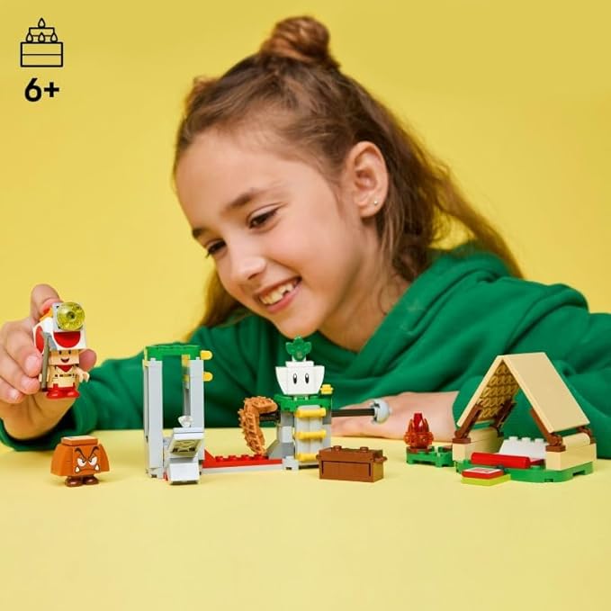 Lego 72040 Super Mario Captain Toad Camping Toy Toy Birthday Present Block Educational Boys Girls Children 6 Years 7 Years 8 Years 9 Years Mario Goods Game