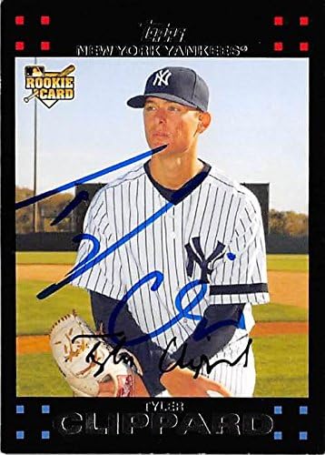 Sports Memorabilia Autograph Warehouse 302544 2007 Topps Tyler Clippard Autographed No.UH152 Baseball Card - New York Yankees