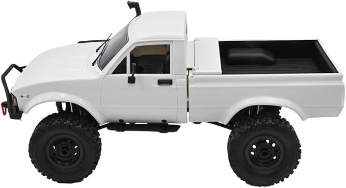 C24-1 RC Rock Crawler RC Truck 4x4 1/16 Scale RC Crawler Off Road Remote Control Pickup 2.4G All Terrain RTR with Proportional Throttle Steering Led Light Adult
