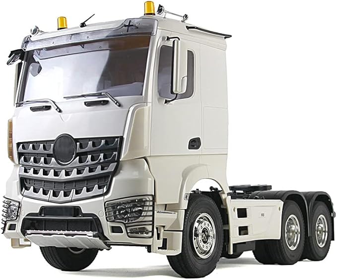 1/14 3Axles Low Top Rc Tractor Trailer Truck US in Stock Kit Motor for DIY Model