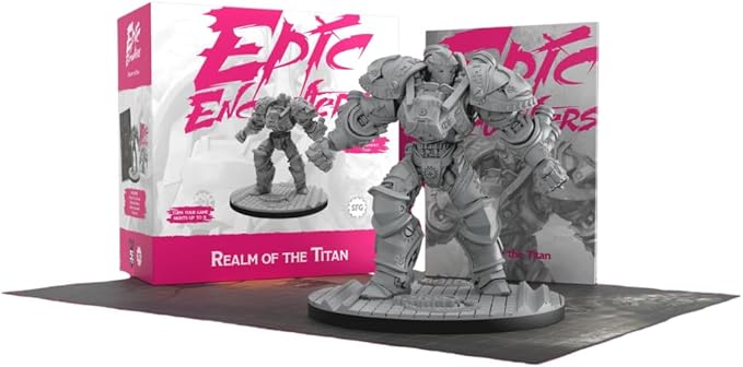 Steamforged Games Epic Encounters The Board Game Bundle: Realm of The Titan and Sanctuary of The Steelborn (2 Items)