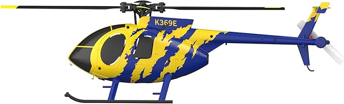 RC ERA C184 MD500 RC Helicopter for Beginners Gyro &amp Optical Sensor Stabilized Easy to Fly 2.4GHz 4CH Flybarless RTF Remote Control Helicopter