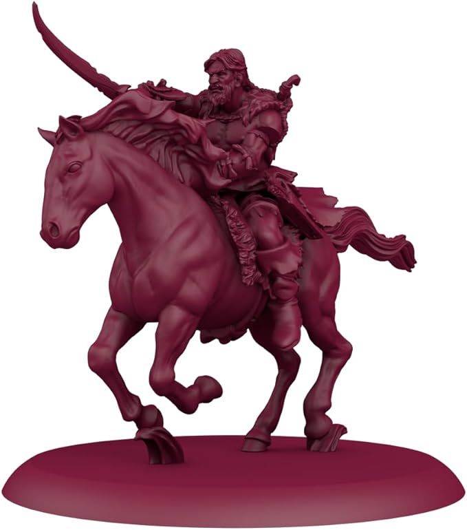 CMON A Song of Ice and Fire Tabletop Miniatures Dothraki Veterans Unit Box - Fearless Warriors of The Great Grass Sea Strategy Game for Adults Ages 14+ 2+ Players 45-60 Minute Playtime Made