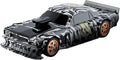 RC Drift Car 1/43 Scale 2.4G Full Proportional RC Electric Mini Racing Drift Car Model with Lights KitRC Model Cars Gifts for Adults (RTR Version/Black and White)