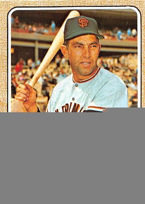 Sports Memorabilia Autograph Warehouse 245897 Jim Davenport Autographed Baseball Card - San Francisco Giants 67 1968 Topps - No. 525