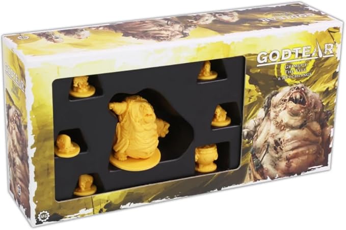 SFG Steamforged Games Godtear The Board Game Bundle: Grimgut Rattlebone and Durthax Branchlord of The Weald &amp Treekin Expansion (3 Items)