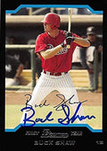Sports Memorabilia Autograph Warehouse 244614 Buck Shaw Autographed Baseball Card - Philadelphia Phillies FT 2004 Bowman First Year - No. BDP82 Rookie1