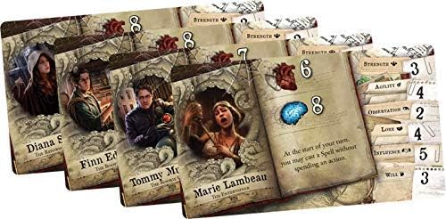 Mansions of Madness Streets of Arkham Expansion - Unleash New Horrors on the Darkened Streets! Cooperative Mystery Game Ages 14+ 1-5 Players 2-3 Hour Playtime Made by Fantasy Flight Games