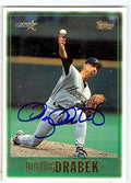 Sports Memorabilia Autograph Warehouse 248119 Doug Drabek Autographed Baseball Card - Houston Astros 1997 Topps - No. 143