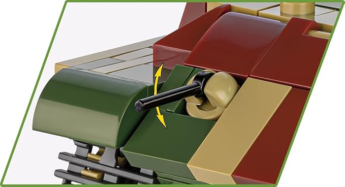 COBI Historical Collection Pz.Kpfw. VI B Tiger II Konigstiger Tank Building Set 500 Pieces