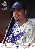 Sports Memorabilia Autograph Warehouse 244832 Val Pascucci Autographed Baseball Card - Montreal Expos FT 2002 Upper Deck Star Rookie - No. 521