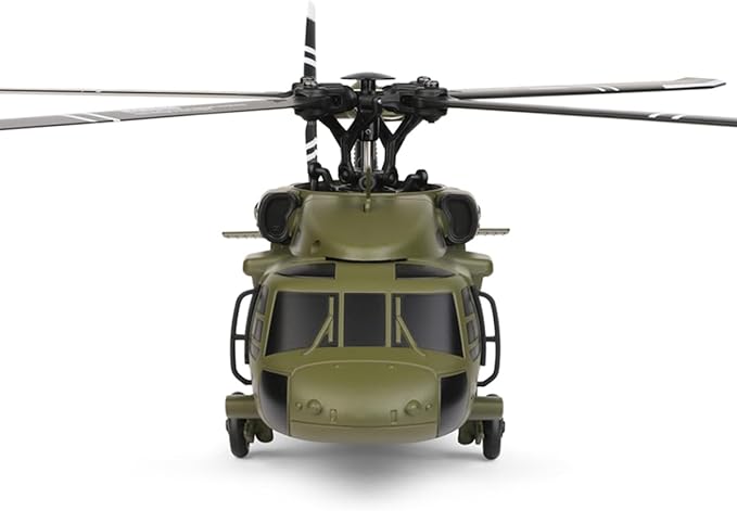 Mini WL K170 Black Hawkk Helicopter for Adults WL K170 Black Hawkk UH-60L 170 2.4G 4CH Flybarless RC Helicopter Outdoor Hobby RC Toy Model (RTF Version)