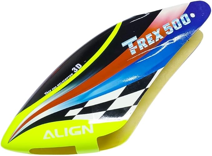 Align trex 500 ESP PRO RC Helicopter Glass Fiber Canopy Cover (Green)