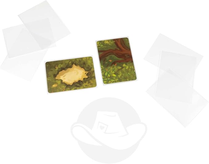 Everdell Card Sleeve Set - Custom Trading Card Sleeves for Base Game &amp Expansions | Includes Standard &amp Mini Sizes | Perfect for MTG Pokemon Cards Yugioh &amp Other Trading Cards