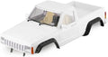RC Car Hard Body Shell Kit313mm Wheelbase Cherokee Body Car Shell for 1/10 RC Crawler Axial SCX10 &amp SCX10 II 90046 90047 TRX4 Kit (White Pickup A)
