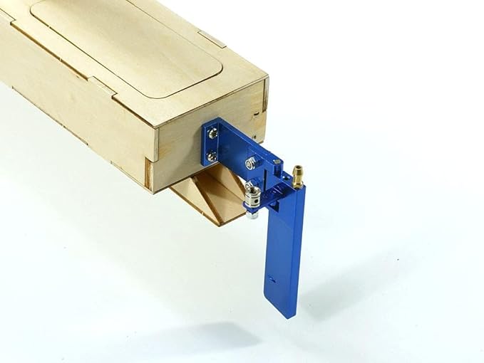 VilogaRC RC Plywood Outrigger 600mm Wooden Air Boat Model Kit to Build DIY High Speed RC Racing Boat for Adults (B088)