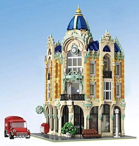 General Jim's Corner Post Office Modular Building Set - 3-Story Design with Post Office Art School Pottery Studio Red Mail Truck &amp Realistic City Details for Architecture Lovers
