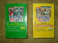 1990 Pro Set Football Series 1 and 2 boxes (1 of each)
