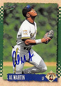 Autograph Warehouse 244630 Al Martin Autographed Baseball Card - Pittsburgh Pirates FT 1995 Score - No. 380