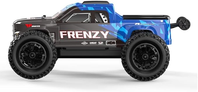 1/12 Brushless RC Cars for Adults RC Trucks 4x4 Offroad Waterproof Electric Powered High Speed Remote Control Car Fast Extreme All Terrain RC Truggy with 3S Battery for Snow Sand