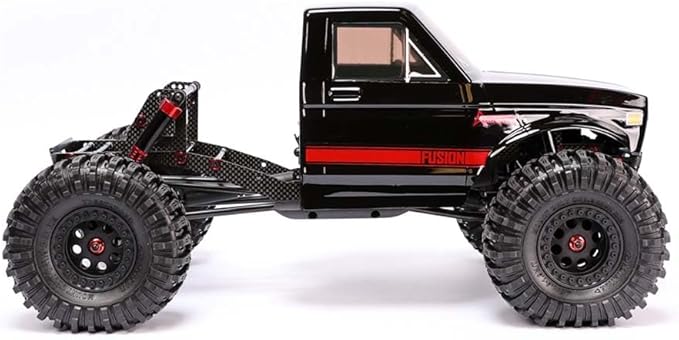Redcat Ascent Fusion 1:10 Scale RC Rock Crawler Brushless Motor 4WD Carbon Fiber Frame Black