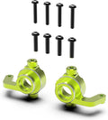 AMORIL Upgraded 2pcs Aluminum Front Steering Hub for Mini 1/10 Remote Control Truck RZ001G-APart Number R11132
