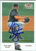Sports Memorabilia Autograph Warehouse 246685 Mike Hampton Autographed Baseball Card - New York Mets 2001 Fleer Focus - No. 192