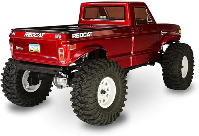 Redcat Ascent 1/10 Scale Low Center of Gravity (LCG) Performance Rock Crawler - Red