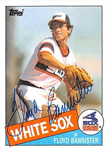 Sports Memorabilia Autograph Warehouse 247236 Floyd Bannister Autographed Baseball Card - Chicago White Sox 1985 Topps - No. 725