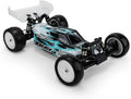 J Concepts 0637L F2 - Xray Xb2 2024 with Carpet/Turf/Dirt Wing Light-Weight Clea