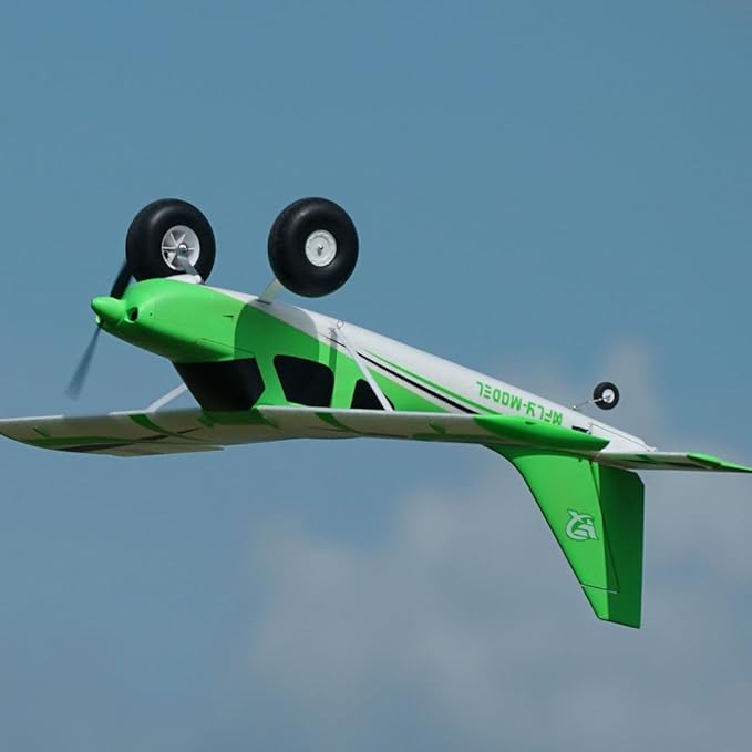 GlaStar V2 Green 1233mm(48.5'') RC Aircraft RC Trainer for Beginner (Transmitter Receiver and Battery not Included)
