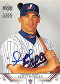 Sports Memorabilia Autograph Warehouse 245000 Scott Hodges Autographed Baseball Card - Montreal Expos FT 2001 Upper Deck Star Rookie - No. 23