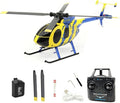 C184 MD500 RC Helicopter 2.4G 6-Gyro 4CH Stabilized Helicopter Remote Control Aircraft with Optical Flow Sensor for Adults Beginners Enthusiasts