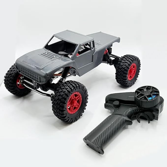 furitek 1/18 RC Crawler TerraX Active Pro 4WS ARTR – Remote Control Car RC Cars for Adults Mini Crawler Brushless 2-in-1 System (Champagne Nude Edition) (Grey)