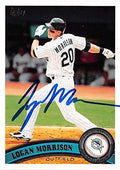 Autograph Warehouse 444074 University of Florida 2011 Topps 455 Logan Morrison Autographed Baseball Card