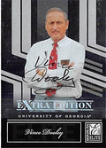 Autograph Warehouse 344484 Vince Dooley Signed Football Card - Georgia Bulldogs National Champion Coach 2007 Donruss Elite No. 76