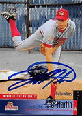 Sports Memorabilia Autograph Warehouse 244570 J.D. Martin Autographed Baseball Card - Cleveland Indians FT 2002 Upper Deck - No. 98 Rookie