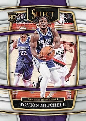 2021-2022 Panini Select Basketball Trading Card Blaster - 24 Cards per Box - 6 Inserts OR PRIZM Parallels
